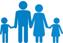 children and family icon
